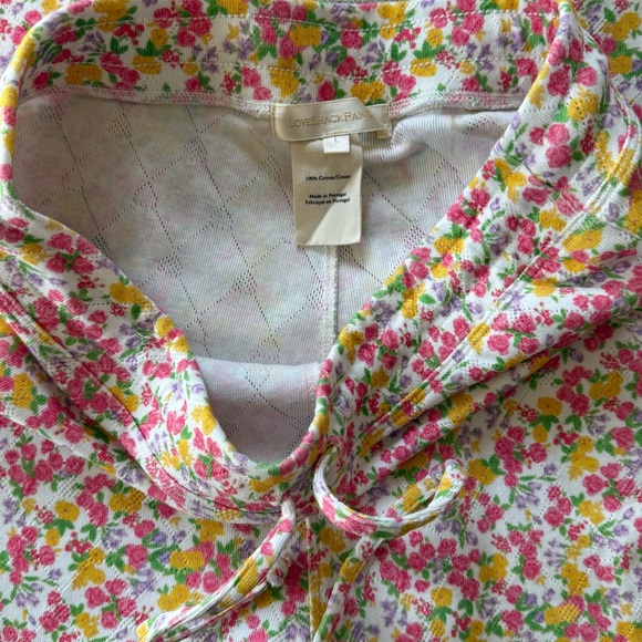 Loveshackfancy Brently Slim Pant Fruity Punch Floral Size L - Picture 5 of 5